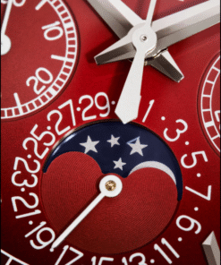 Alternative view of Patek Philippe Geneve Red, Black and Gold Wall Clock