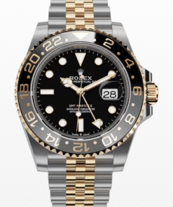 Alternative view of Rolex GMT Master-II Yellow, Gold and Black Wrist Watch