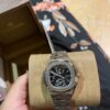 Patek Philippe SUPERCLONE Nautilus FLYBACK CHRONOGRAPH. TRAVEL TIME. 5990/1A-011