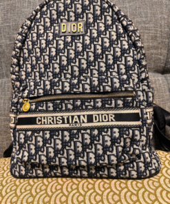 Christian Dior 3-Piece Bag Set – Backpack, Crossbody & Coin Purse