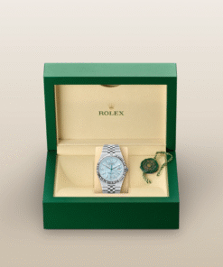 Alternative view of Rolex Blue Land-Dweller 40mm SUPERCLONE