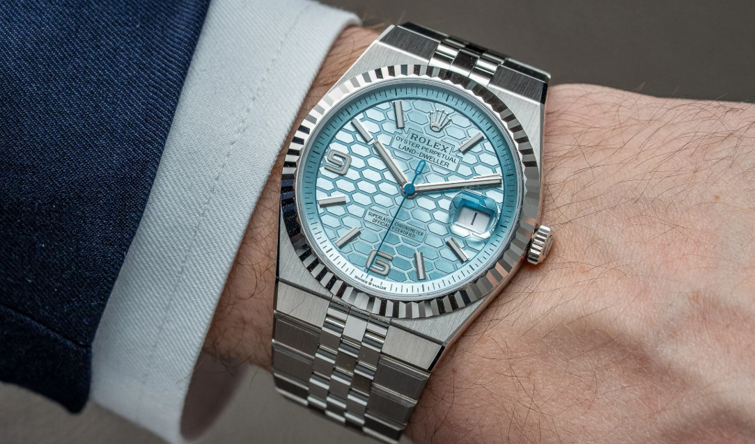 Rolex Blue Land-Dweller 40mm SUPERCLONE - Image 7