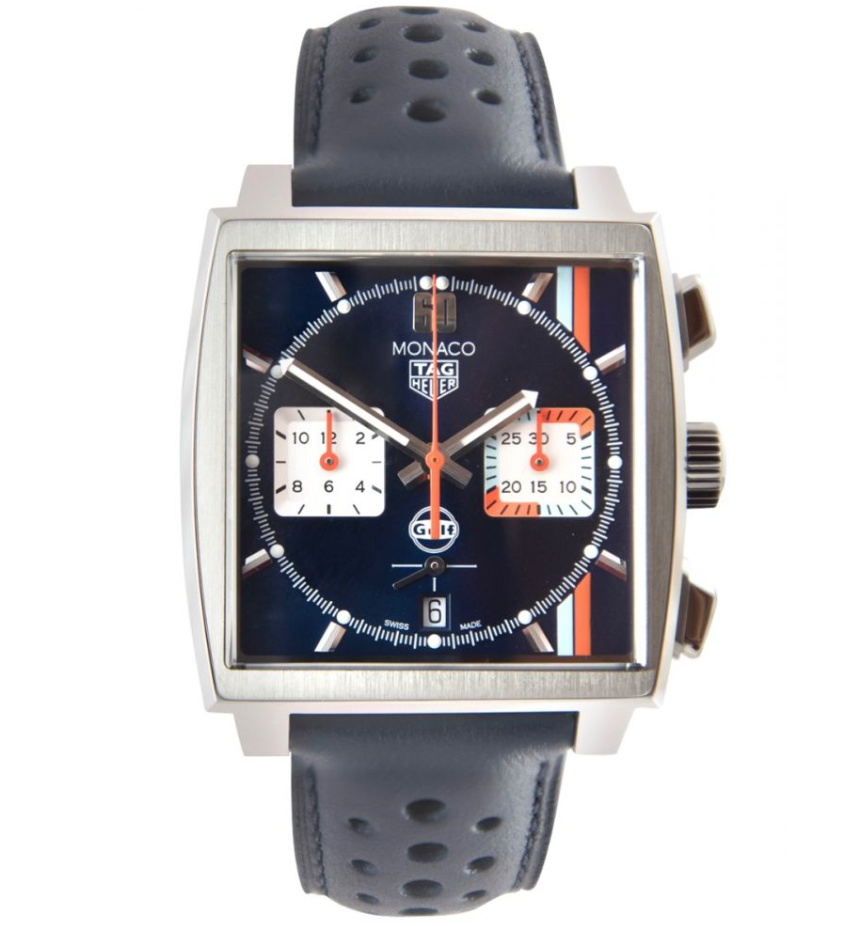 Tag Heuer Monaco X Gulf - Heuer 02 Special Edition 39mm SUPERCLONE