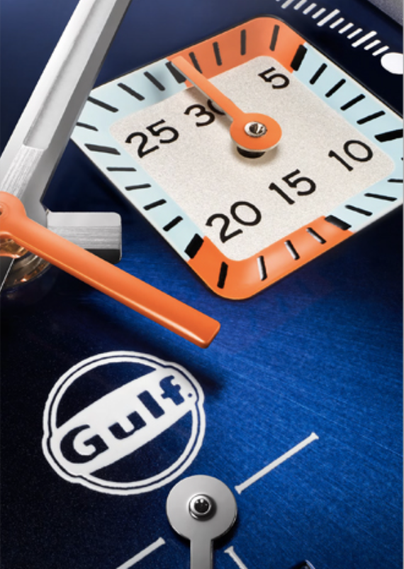 Tag Heuer Monaco X Gulf - Heuer 02 Special Edition 39mm SUPERCLONE - Image 3