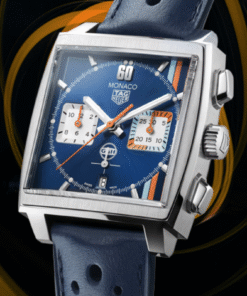 Alternative view of Tag Heuer Monaco X Gulf - Heuer 02 Special Edition 39mm SUPERCLONE