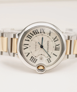 Alternative view of Cartier Ballon Bleu 42mm 18k Yellow Gold & Steel Mens Automatic Watch SUPERCLONE