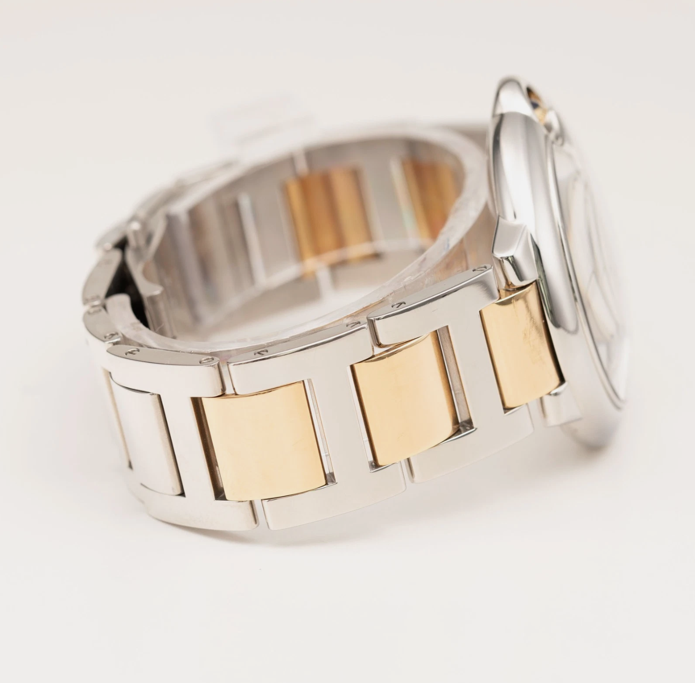 Cartier Ballon Bleu 42mm 18k Yellow Gold & Steel Mens Automatic Watch SUPERCLONE - Image 3